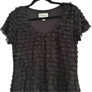 Ronni Nicole body con black dress